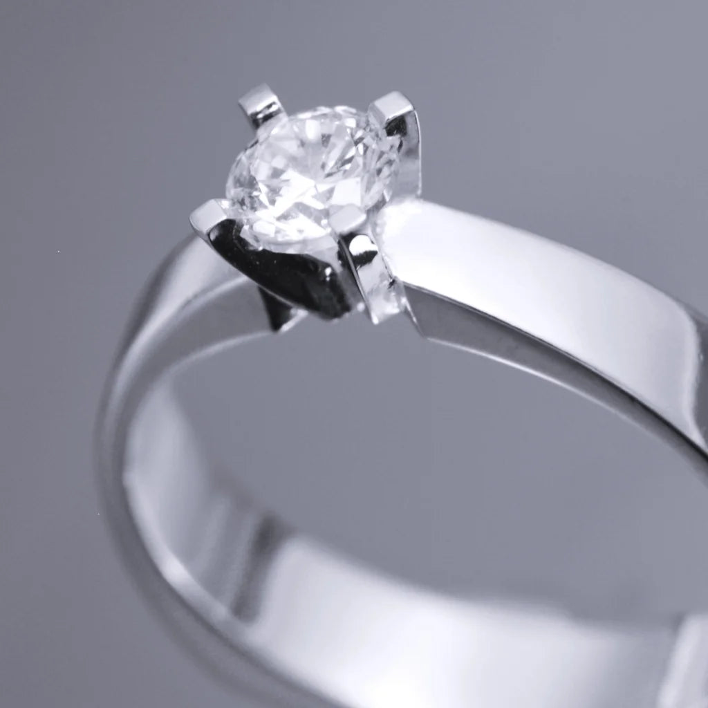SuperNova Ring 3 Star Vit guld - Handgjord - Sweden - Guld