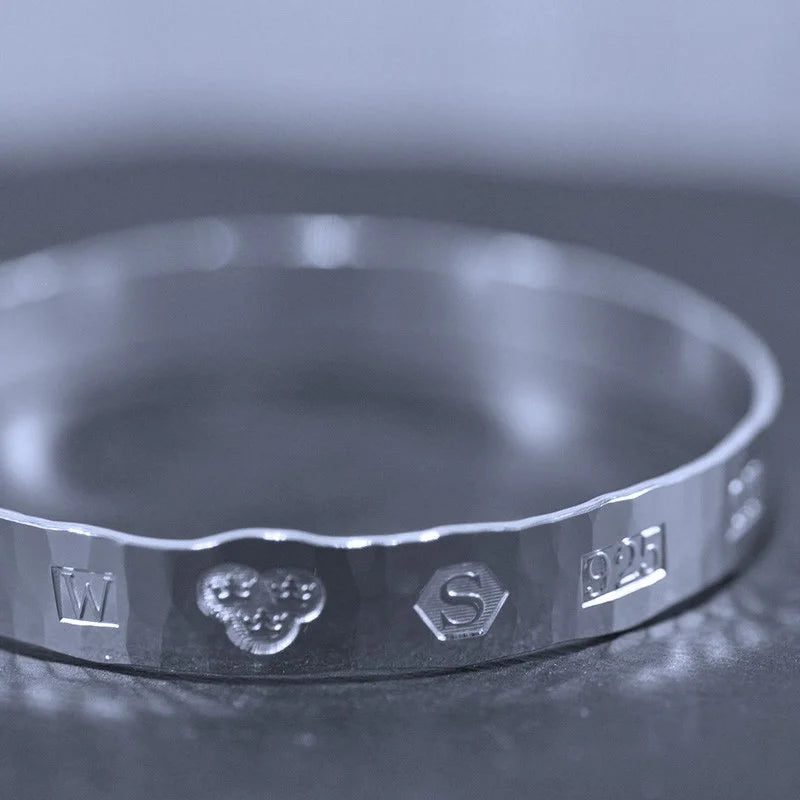 Svenska Stämplar Armband 1 - Handgjord - Sweden - Sterling