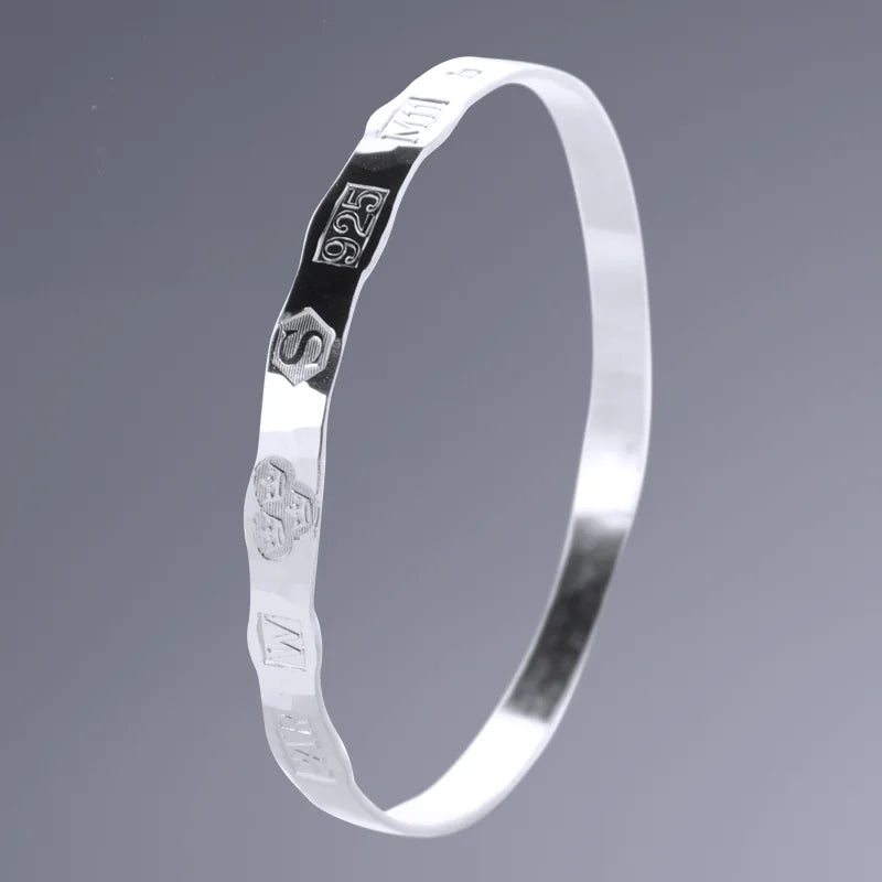Svenska Stämplar Armband 2, sterling silver armband med ädelmetallstämplar