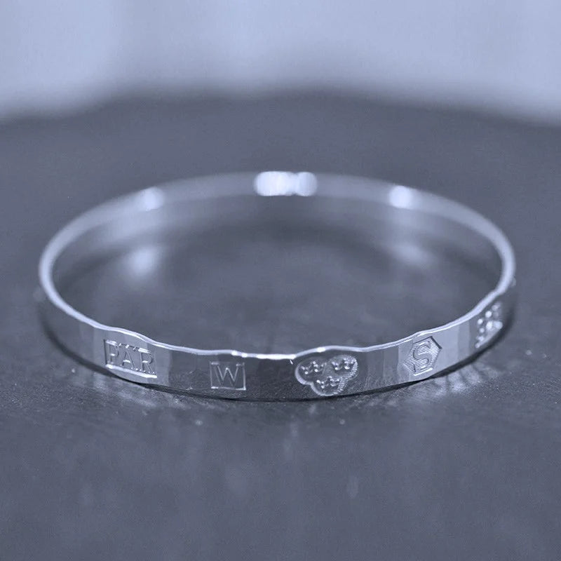 Svenska Stämplar Armband 2 - Handgjord - Sweden - Sterling