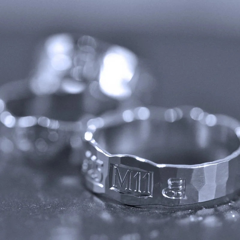 Svenska Stämplar Ring 2 - Handgjord - Sweden - Sterling