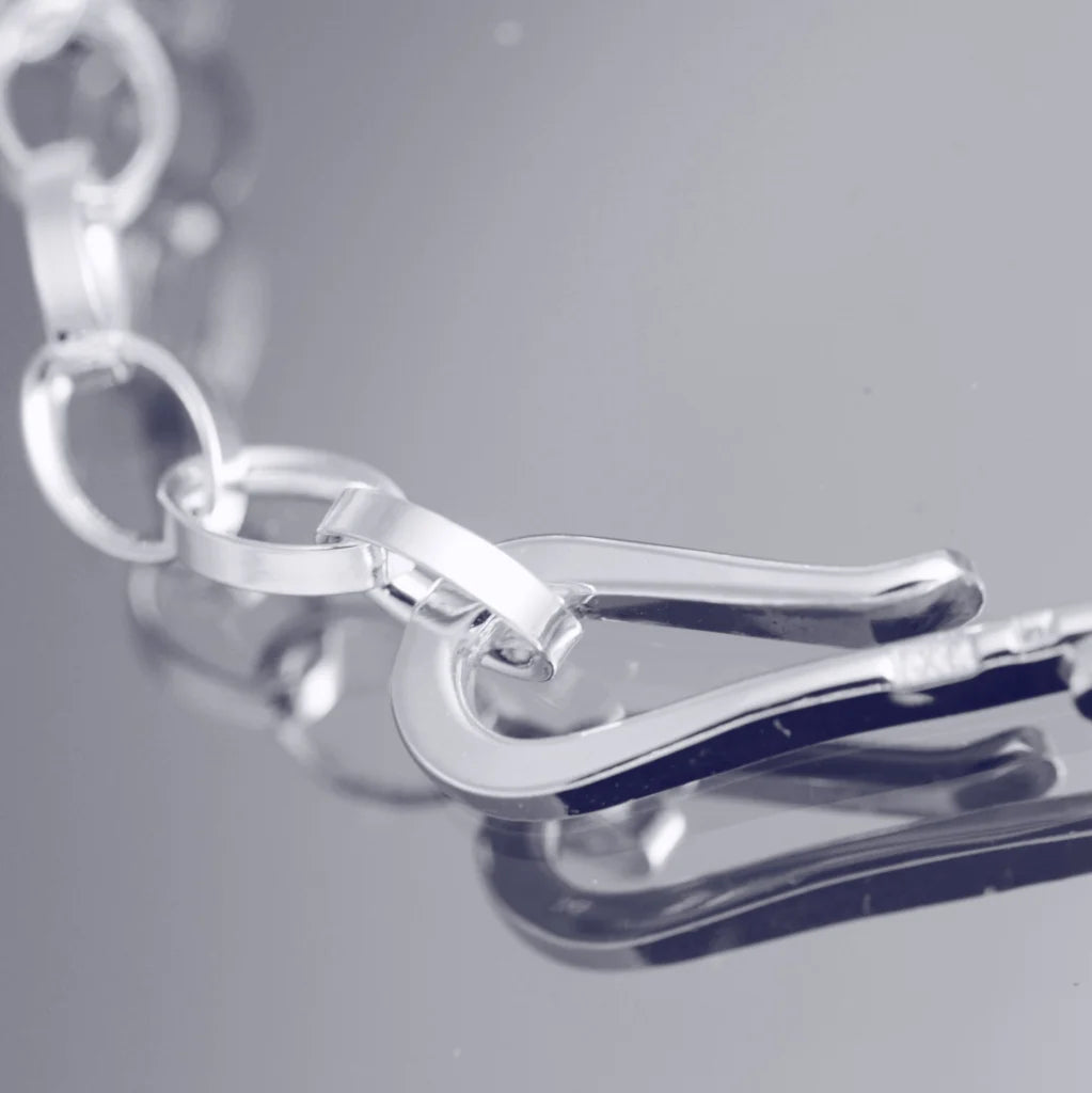 Trad Armband 4 - Handgjord - Sweden - Sterling Silver 925