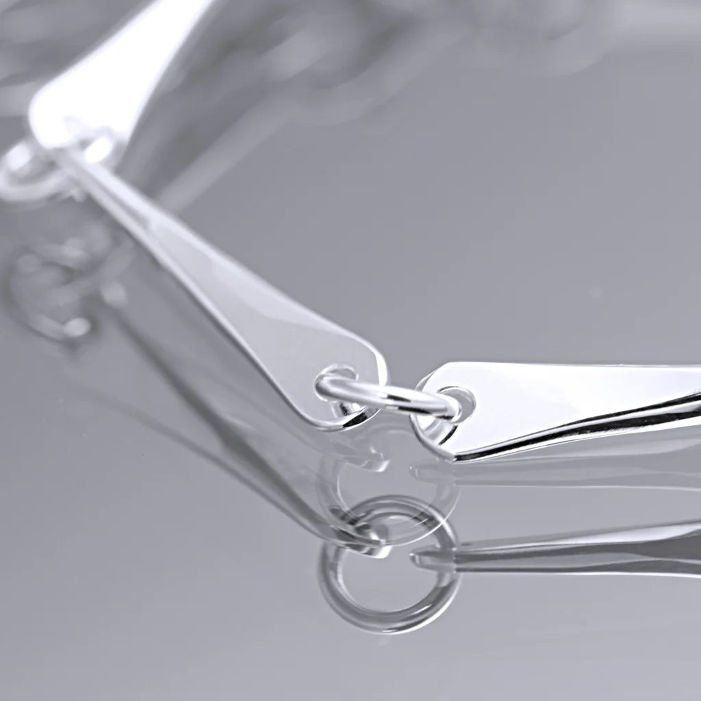 Trad armlänk - Handgjord - Sweden - Sterling Silver 925
