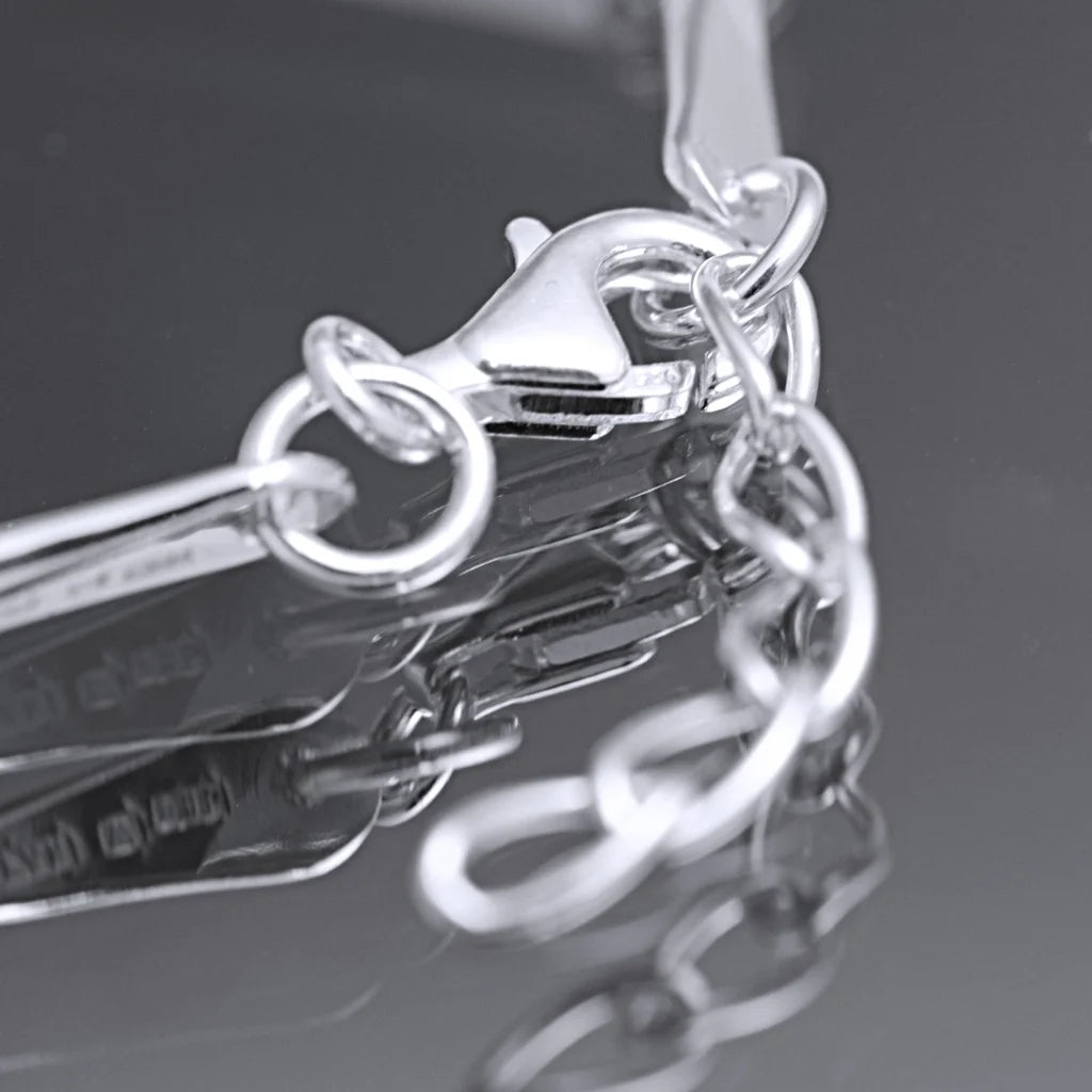 Trad armlänk - Handgjord - Sweden - Sterling Silver 925