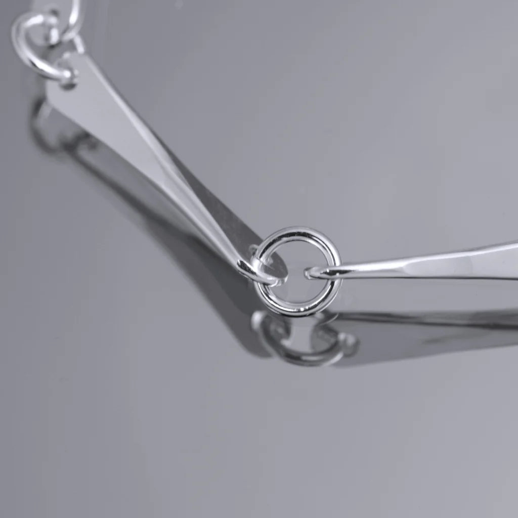 Trad armlänk - Handgjord - Sweden - Sterling Silver 925