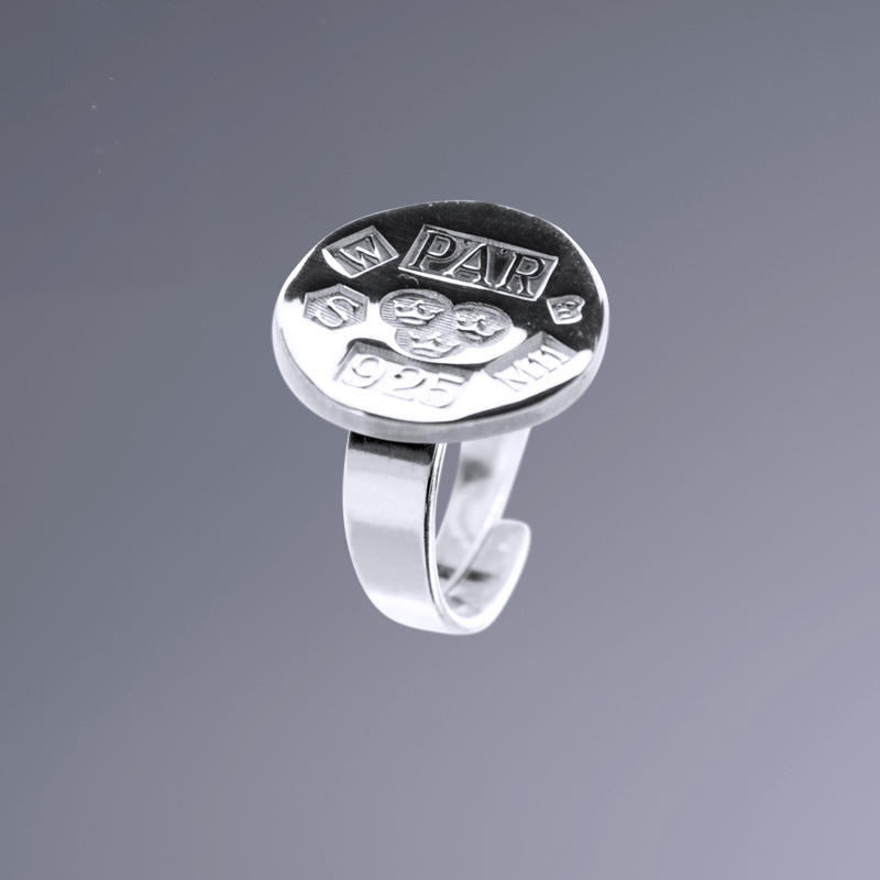 Svenska Stämplar Ring 3 - Sterling Silver