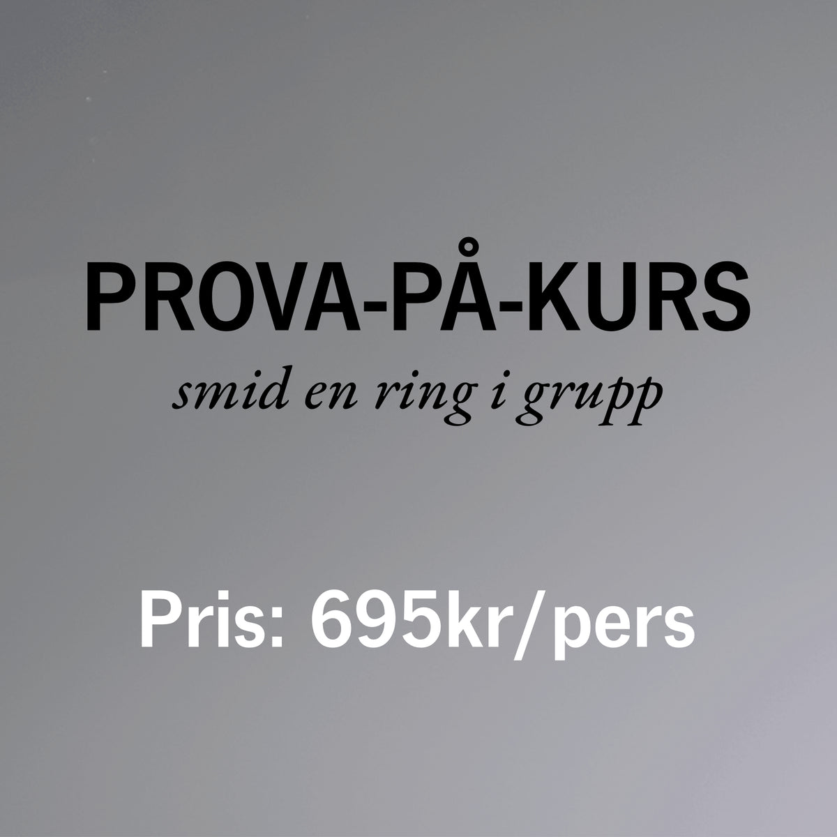 Prova-på-kurs 1