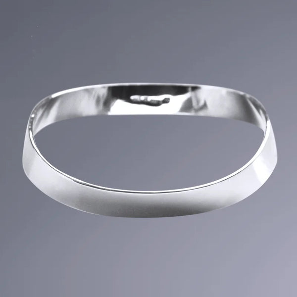 Bend Armband 1, elegant sterling silver armband