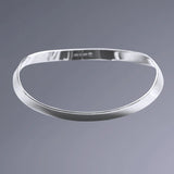 Bend Armband 2 i handgjort Sterling silver med unik konstruktion