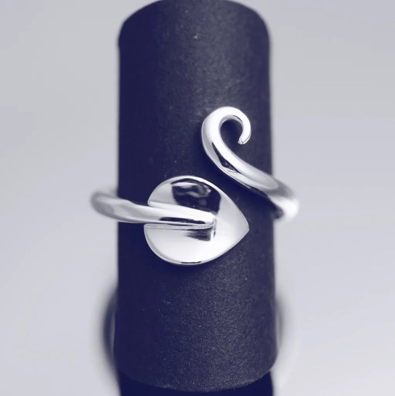 Birke ring - Handgjord - Sweden - Sterling Silver 925