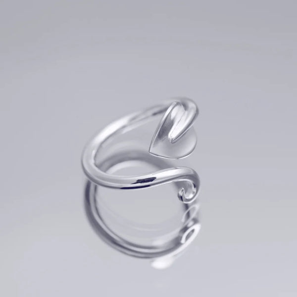 Birke ring - Handgjord - Sweden - Sterling Silver 925
