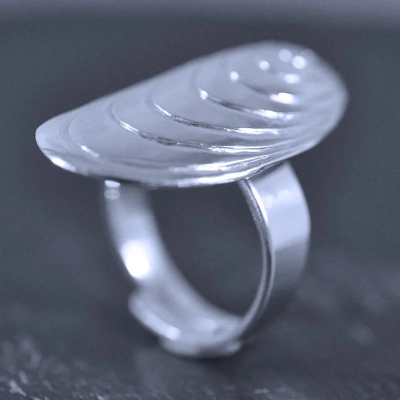 Blåmussla Ring 1 - Handgjord - Sweden - Sterling Silver 925