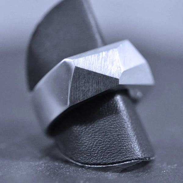Facett Ring 2 - Handgjord - Sweden - Sterling Silver 925