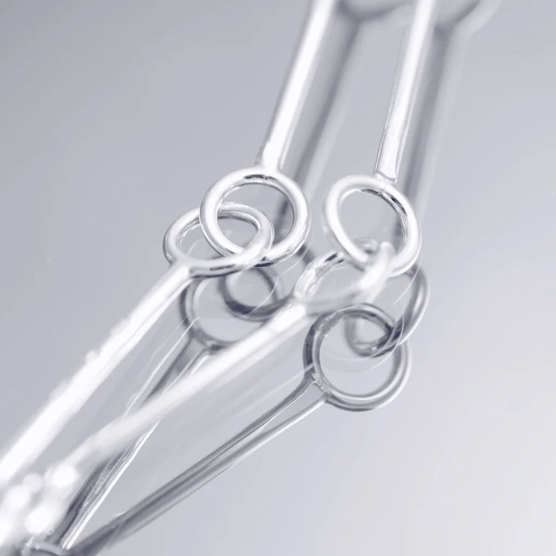 Ben Halslänk - Handgjord - Sweden - Sterling Silver 925