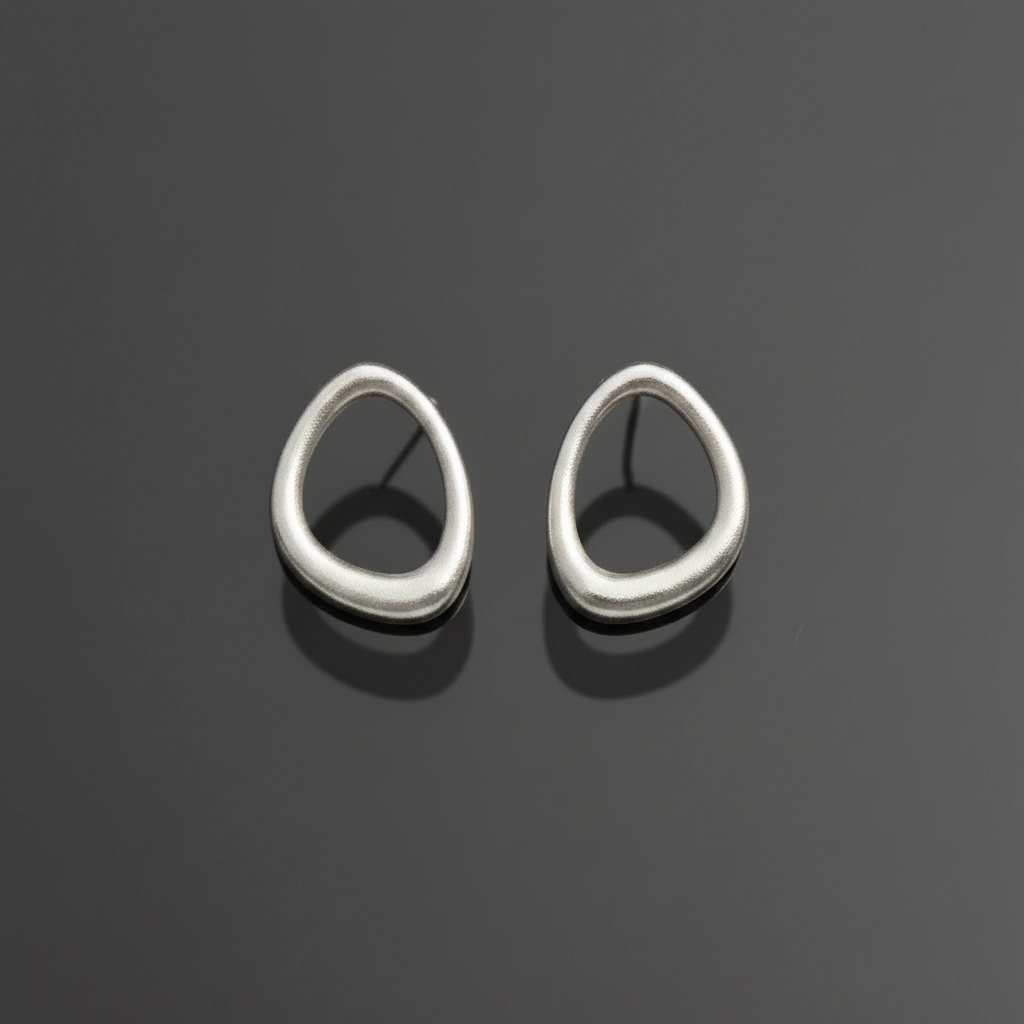Stone Örhängen - Sterling Silver