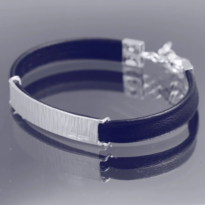 Krusning Armband 1 - Handgjord - Sweden - Sterling Silver