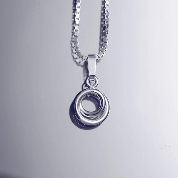 Loop halsband 2 - Handgjord - Sweden - Sterling Silver 925