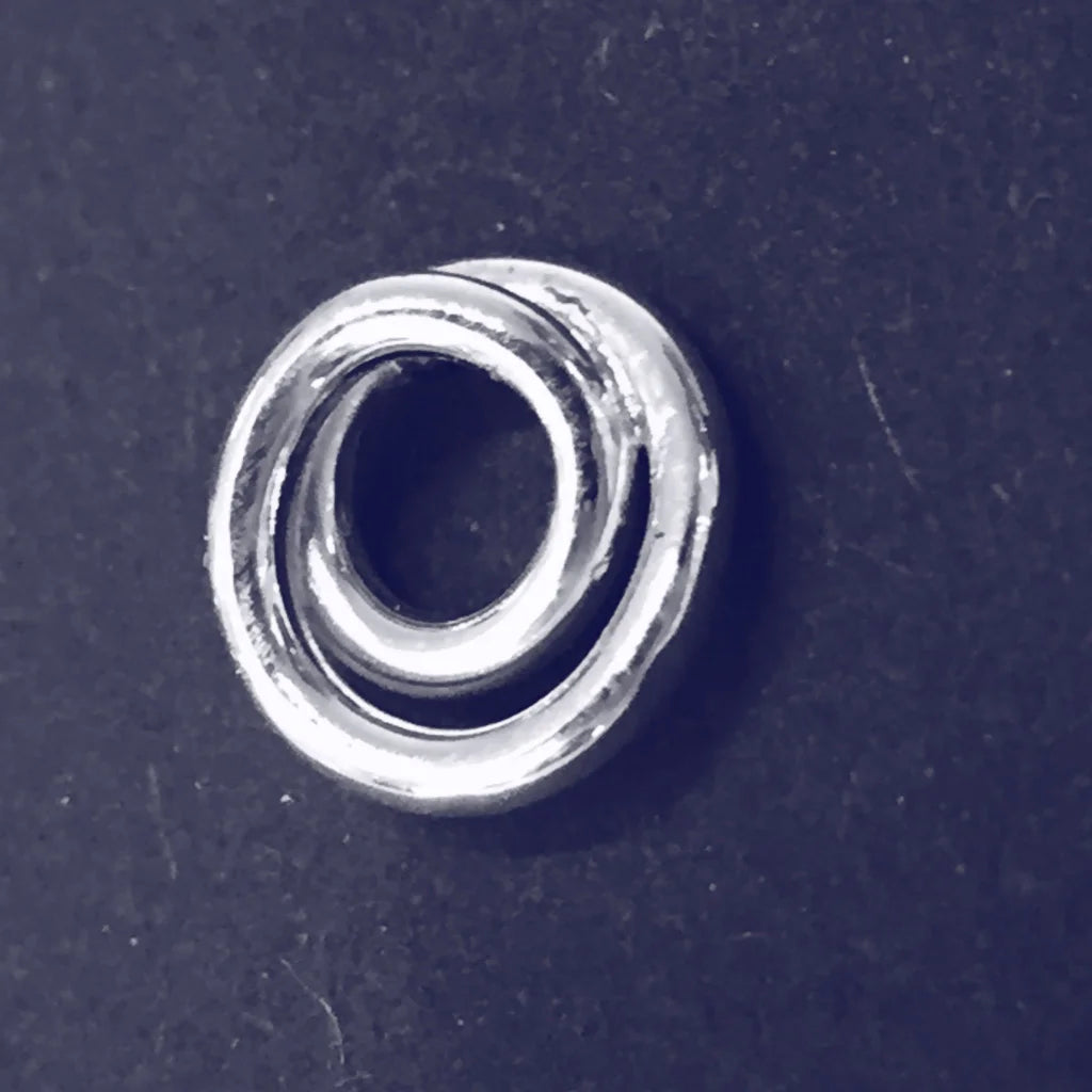 Loop Örhängen 3 - Handgjord - Sweden - Sterling Silver 925