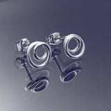 Loop Örhängen 3 - Handgjord - Sweden - Sterling Silver 925