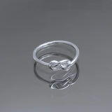 Love knot ring - Handgjord - Sweden - Sterling Silver 925