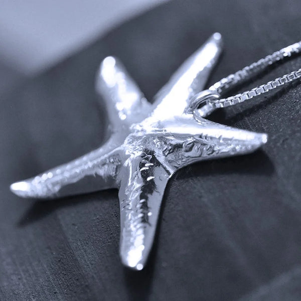 Sjöstjärna Halsband 1 - Handgjord - Sweden - Sterling Silver