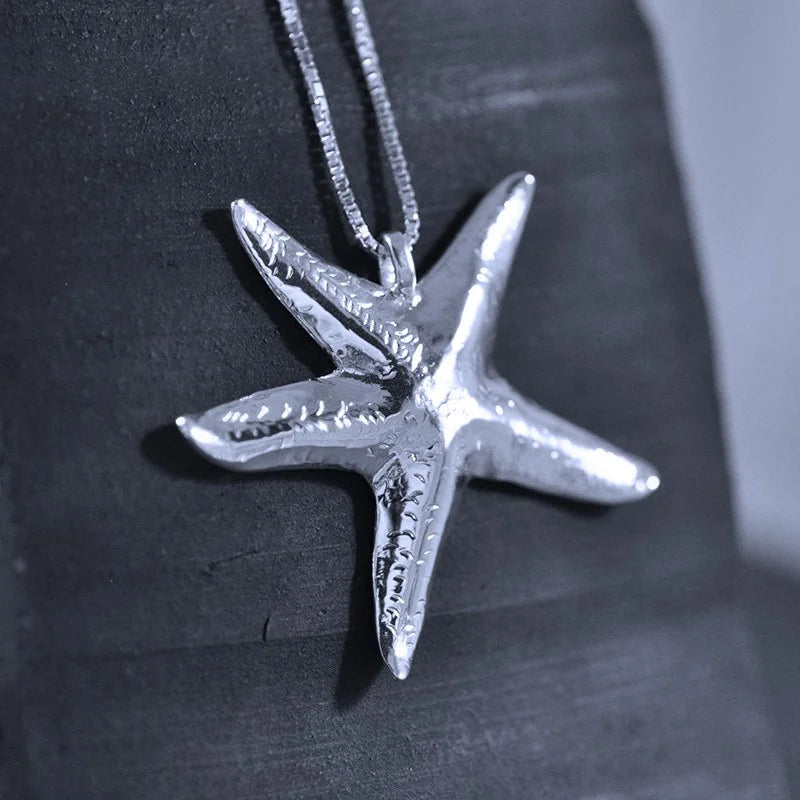 Sjöstjärna Halsband 1 - Handgjord - Sweden - Sterling Silver