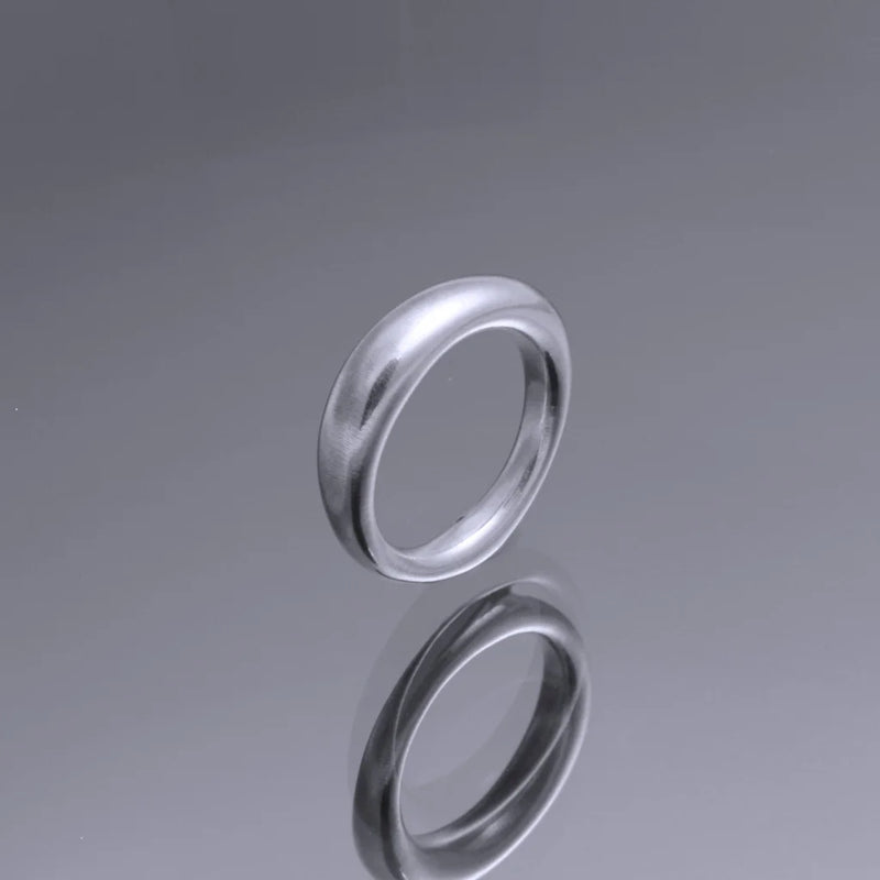 Stone Ring 1 Vit guld - Handgjord - Sweden - Guld 18K