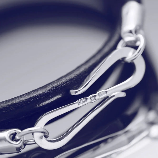Trad Armband 1 - Handgjord - Sweden - Sterling Silver 925